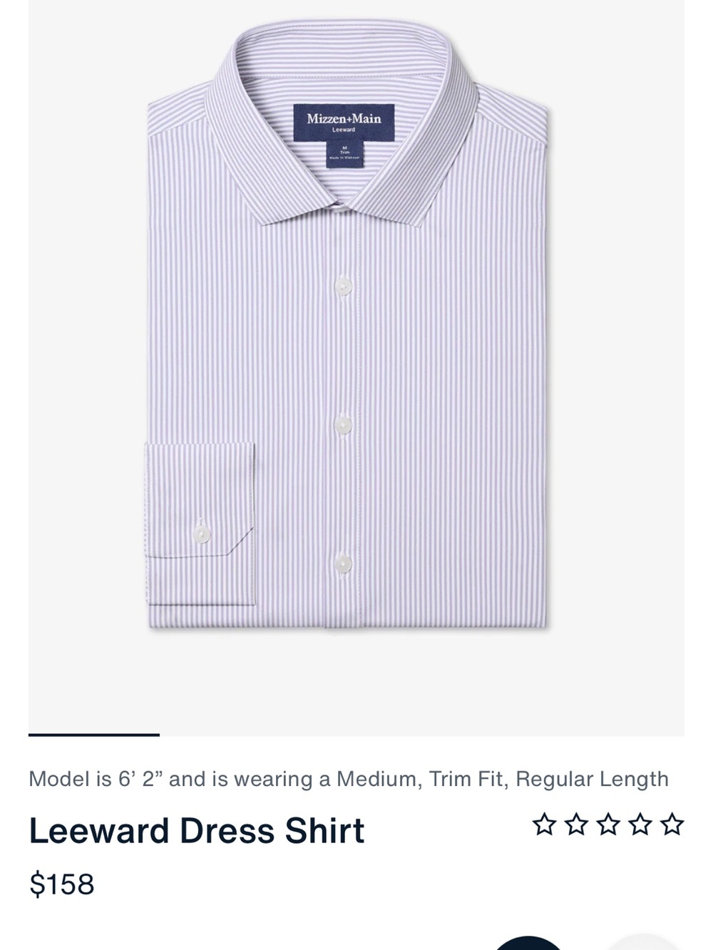 Bundle of 3! Mizzen+Main Dress Shirts - Check, Gingham, Stripe